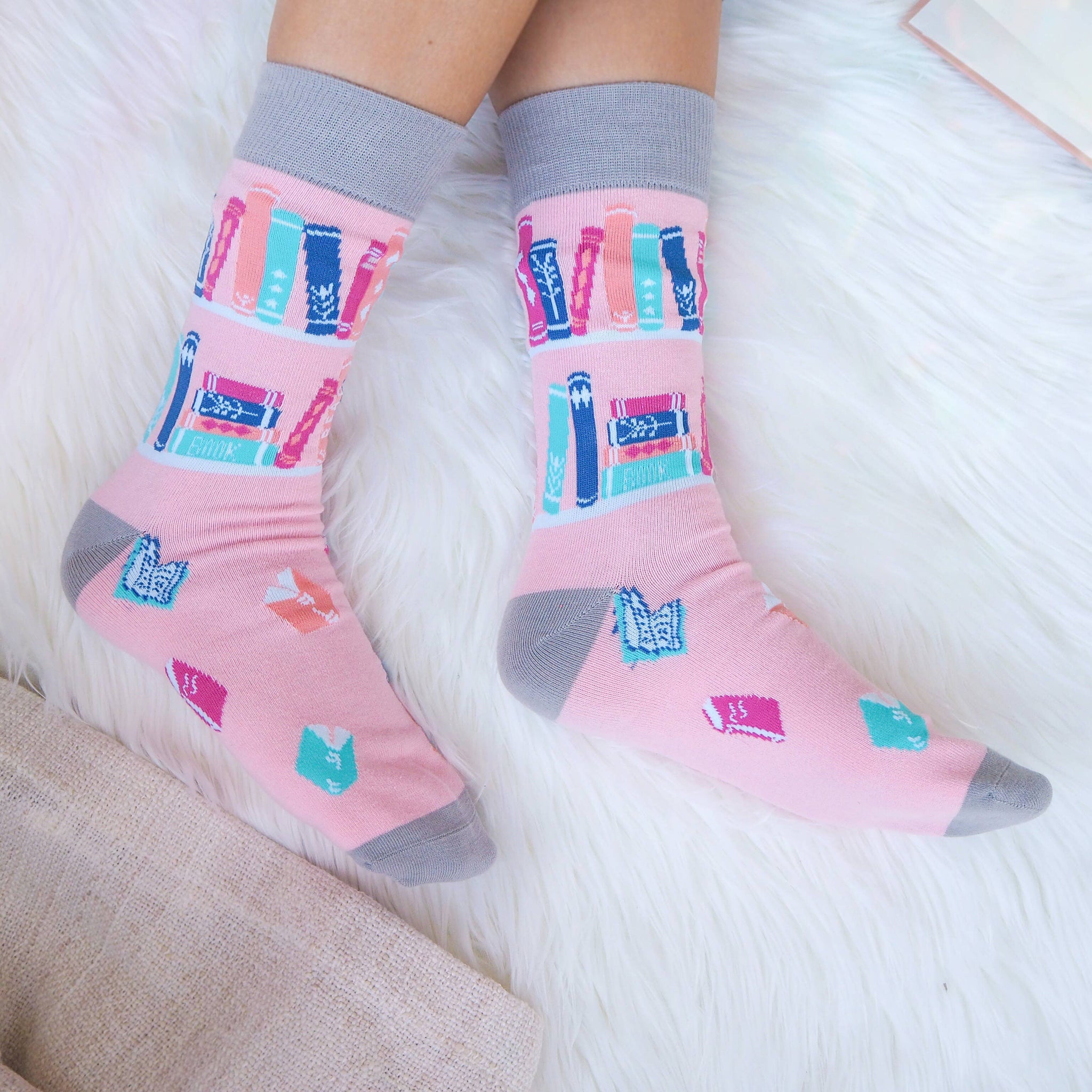 Socks - Book Lover Crew Socks