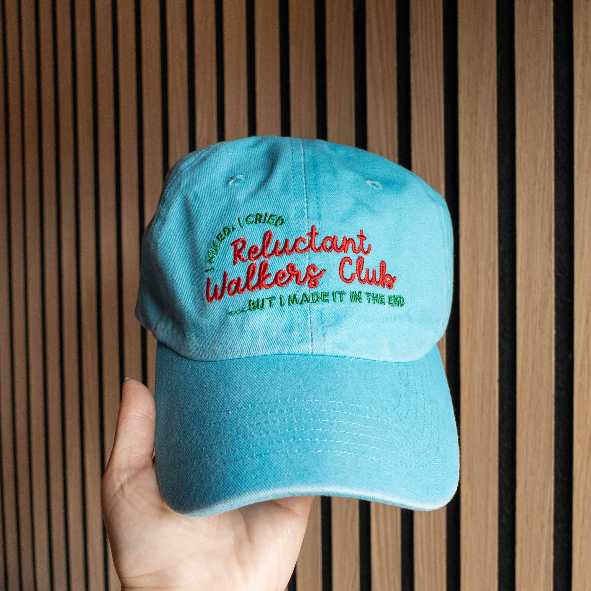 Reluctant Walkers Club Blue Cap Hat