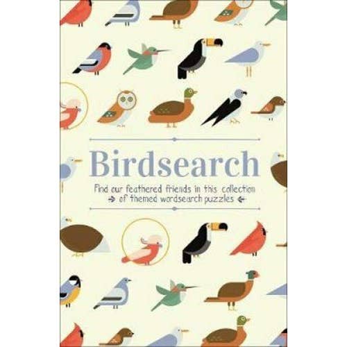 Birdsearch Wordsearch Puzzles (Themed 160pp royals) by Eric Saunders