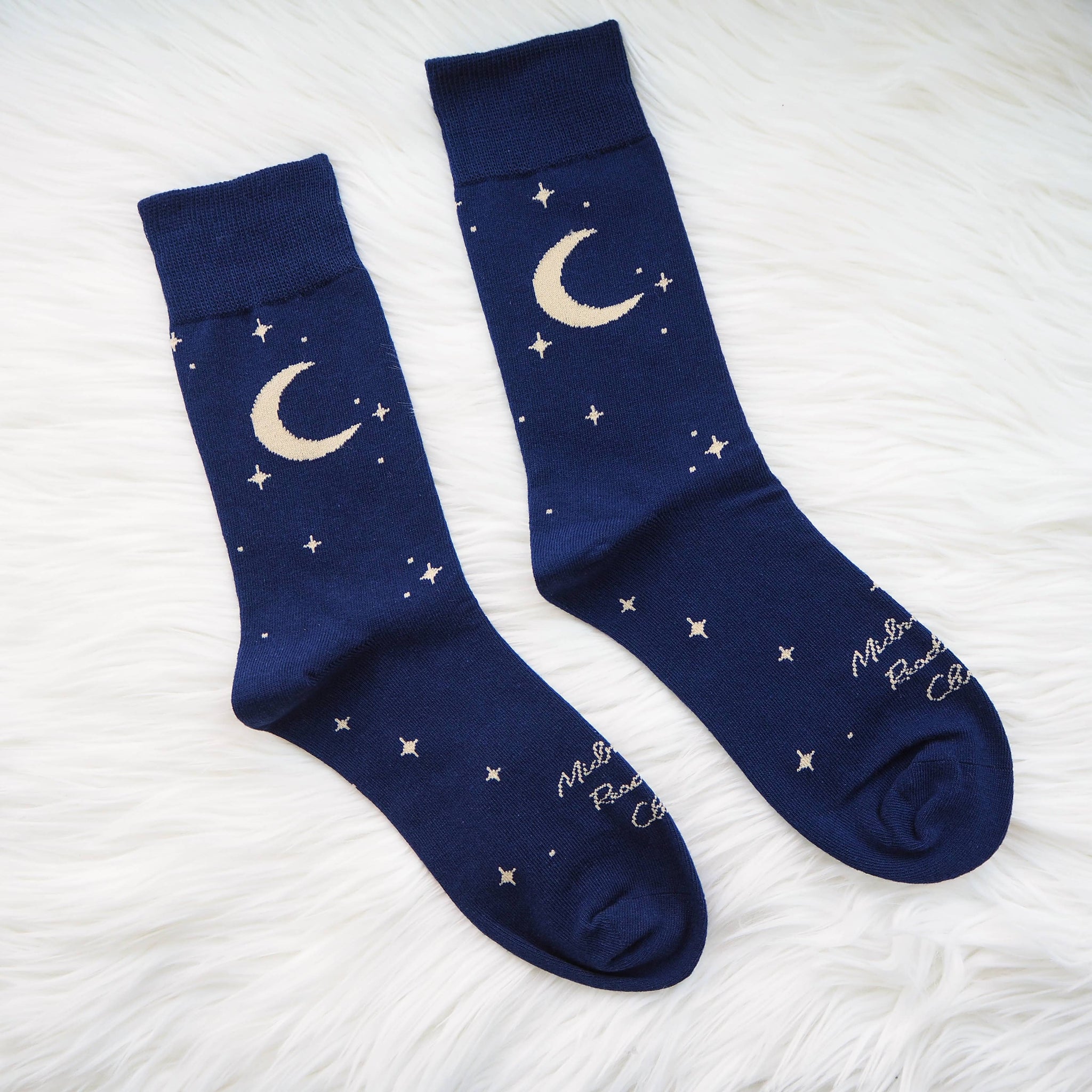 Socks - "Midnight Readers Club" Crew Socks